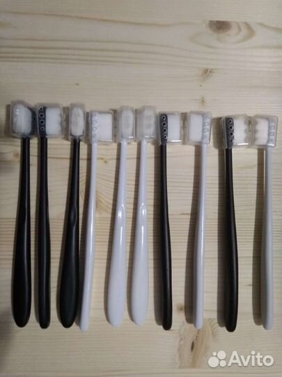 Зубные щетки мягкие 10 штук комплект