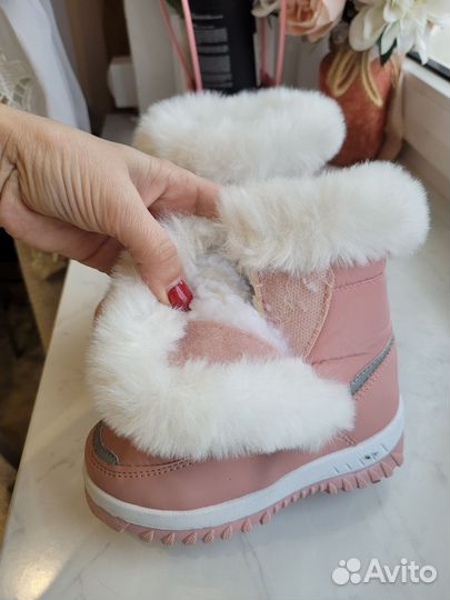 Сапоги детские дутики 25 размер