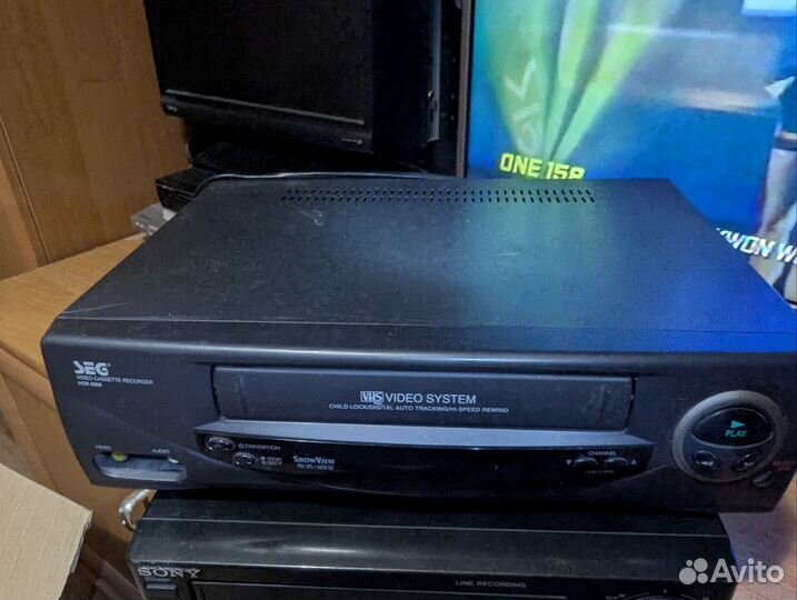 Видеомагнитофон Sony и Seg
