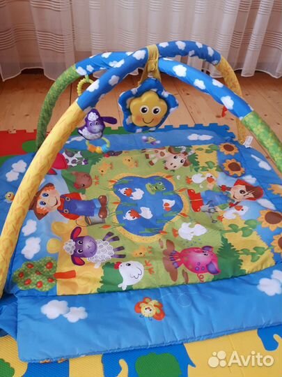 Развивающий коврик музыкальный