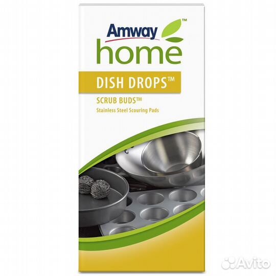 Amway dish drops Металлические губки