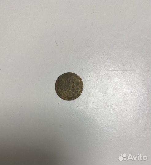 1 копейка СССР брак