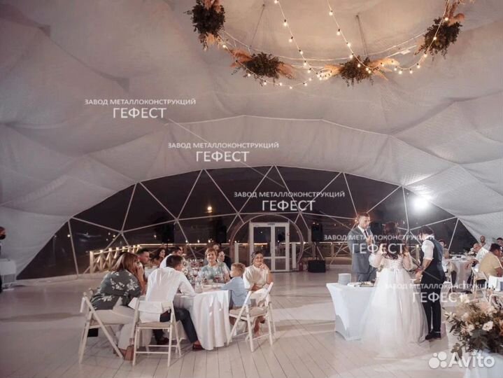 Шатер для банкета и ресторана, площадь 200 м2