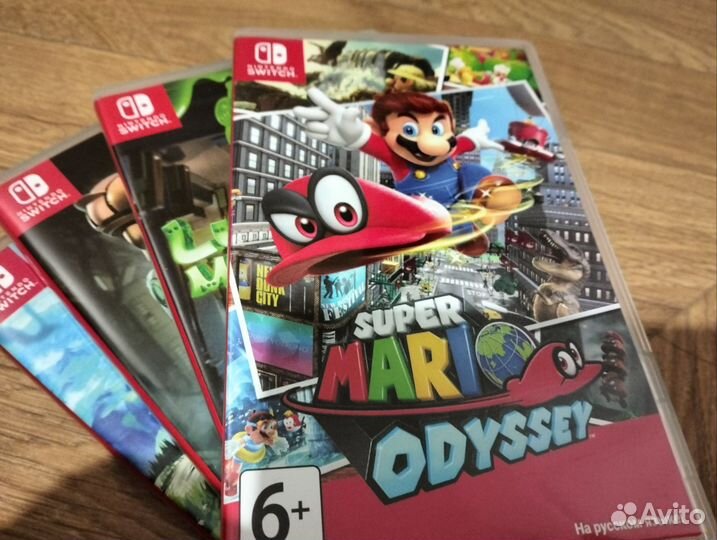 Super mario odyssey картридж