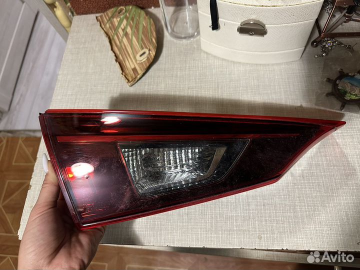 Фара mazda 3 задняя