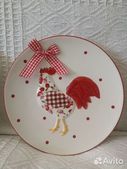 Тарелка декоративная