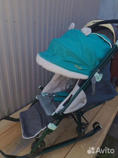 Коляска и санки