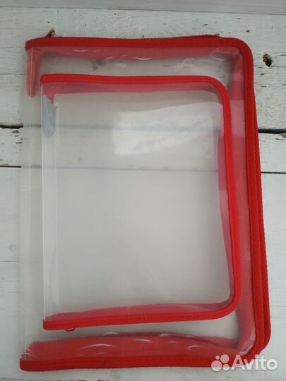 Папки для бумаги 3шт - А4, А5