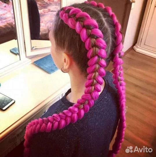 Прически косы афрокосы хвосты с канекалоном