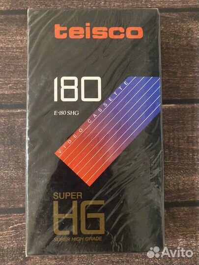 VHS кассеты новые запечатанные