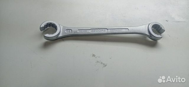 Ключ накидной конусный разрезной 17x19 мм Gedore