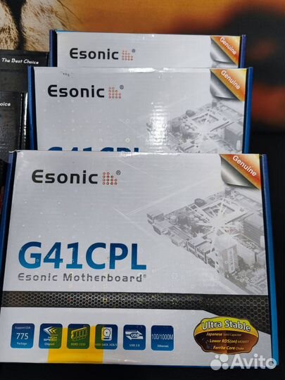 Новая материнская плата 775 DDR3