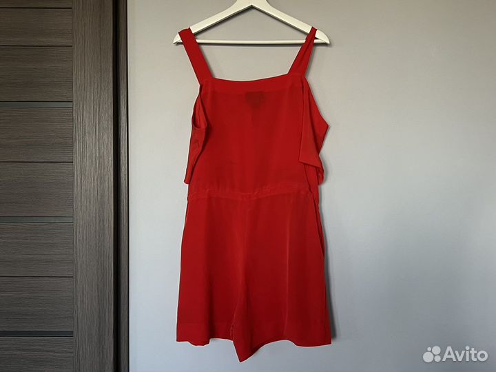 Комбинезон летний Monki красный с шортами размер S