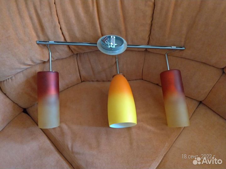 Люстра потолочная бу