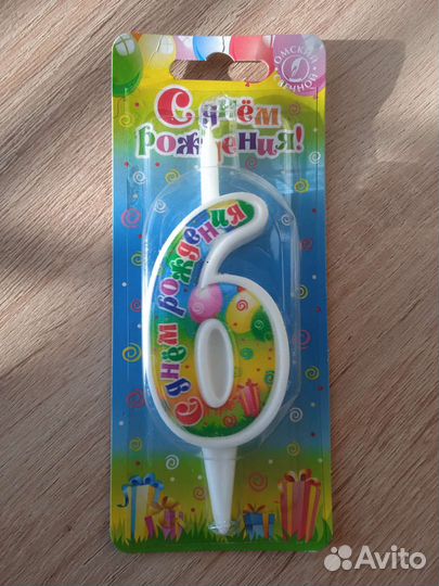 Свеча для торта