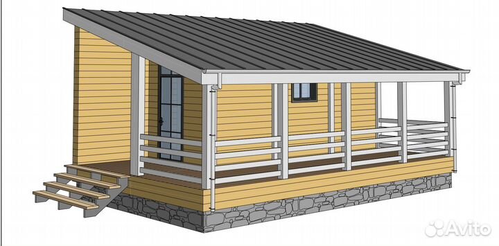 Каркасный Модульный дом