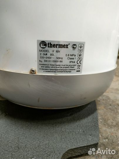 Водонагреватель Thermex If 80v