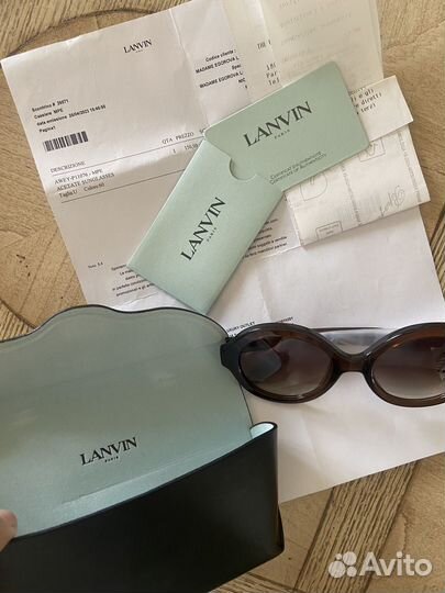 Солнцезащитные очки Lanvin новые