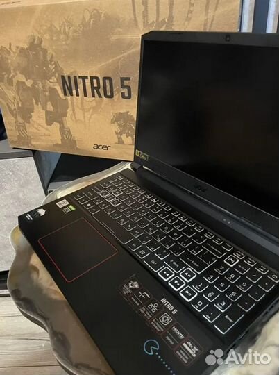 Игровой ноутбук Acer Nitro 5 AN515-55 RTX 3060