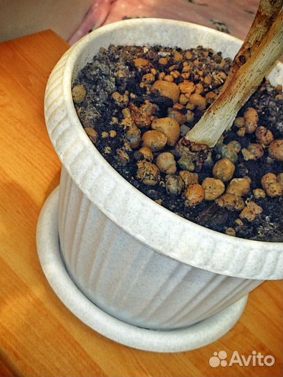 Цветочные горшки пластик под мрамор