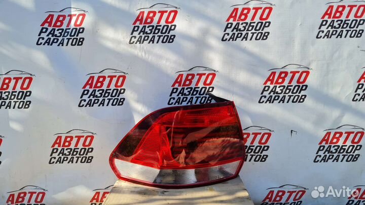 Фонарь левый Volkswagen Polo 5 рестайлинг