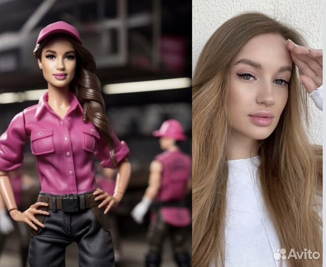 Аватарка в стиле Barbie