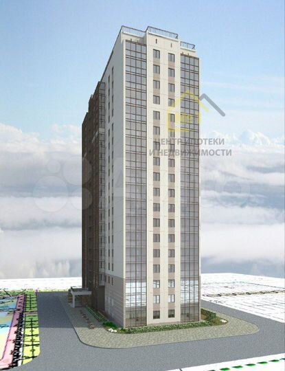 Квартира-студия, 23,7 м², 12/18 эт.