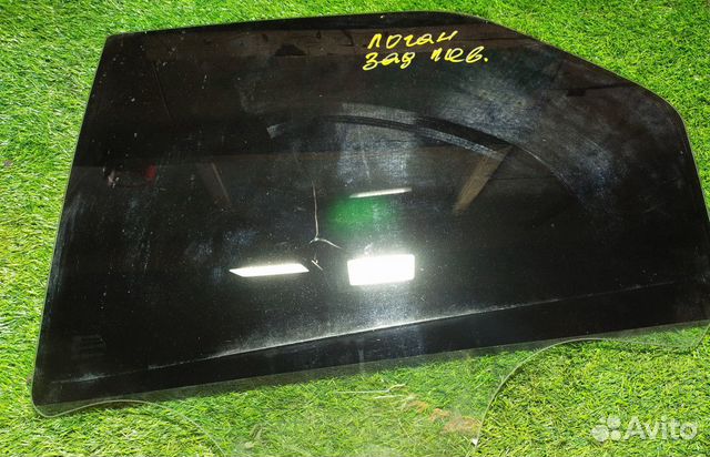 Стекло заднее левое Renault Logan