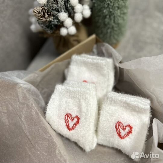 Носочки зимние теплые женские
