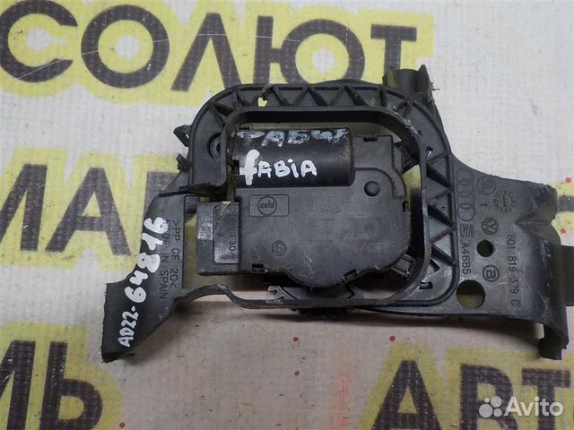 Моторчик заслонки печки Skoda Fabia II (5J) 2007