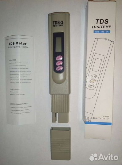 Измеритель воды, солемер, кондуктометр, TDS метр