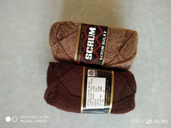 Пряжа ч/ш, Япония