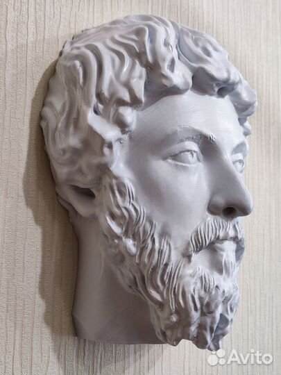 Голова на стену