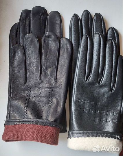 Кошельки натур., новые, Перчатки кожаные новые