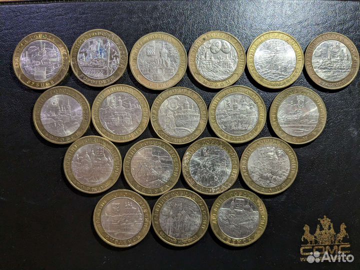 Юбилейные монеты и древние города России