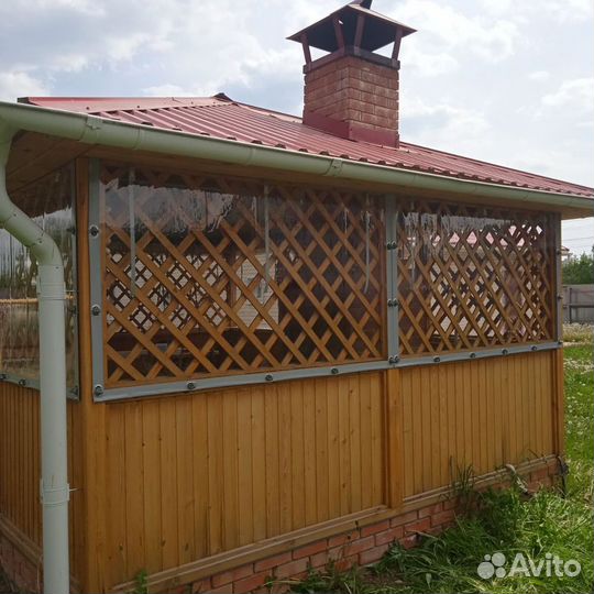 Мягкие окна для веранды