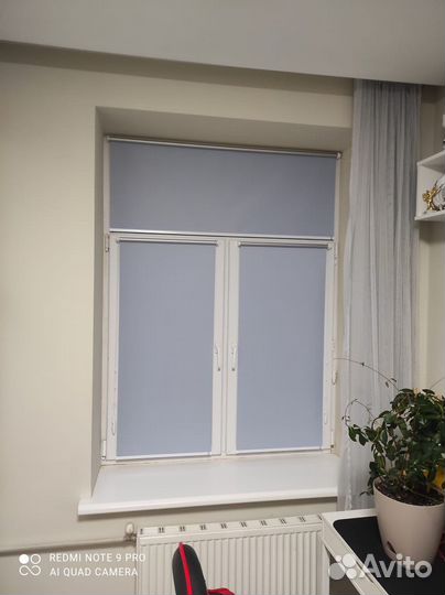 Рулонные шторы на кухню