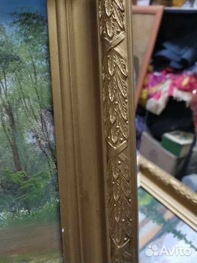 Картина Живопись Пейзаж 1994 года (Ч)