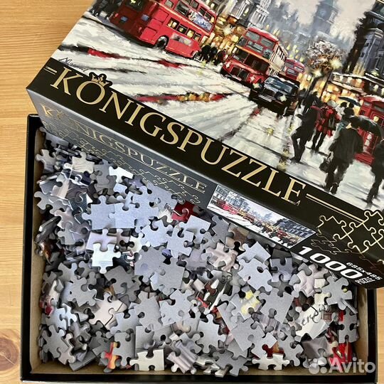 Пазлы 1000 konigspuzzle 