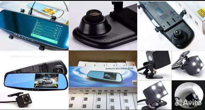 Видеорегистратор зеркало 2 камеры (не китай)