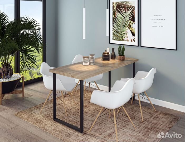 Подстолье барное, комплект 2 шт, регулируемые