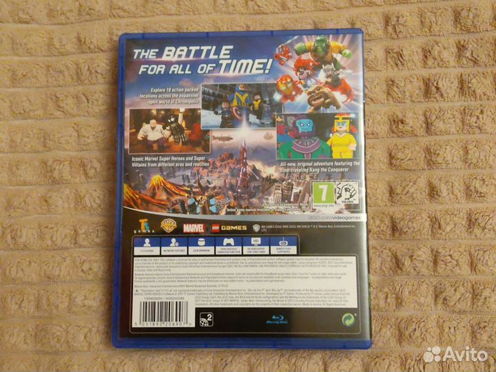 Игра(Лего Марвел Супер Хирдс 2) для ps4