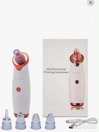 Массажер лица, вакуумный очиститель пор