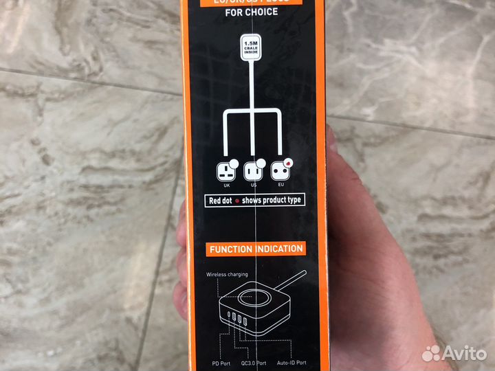 Сетевое зу с функцией беспроводного зу