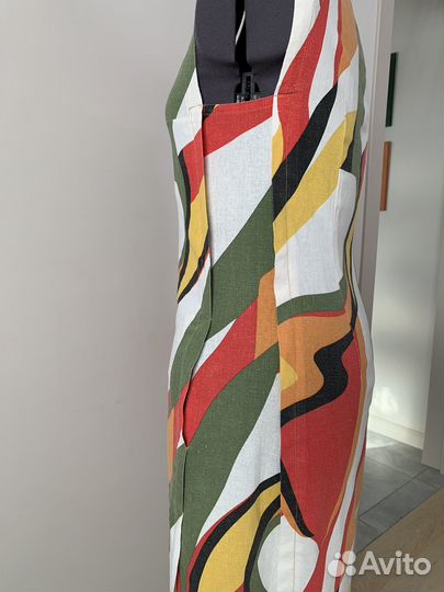 Платье льняное