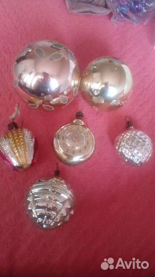 Елочные игрушки СССР