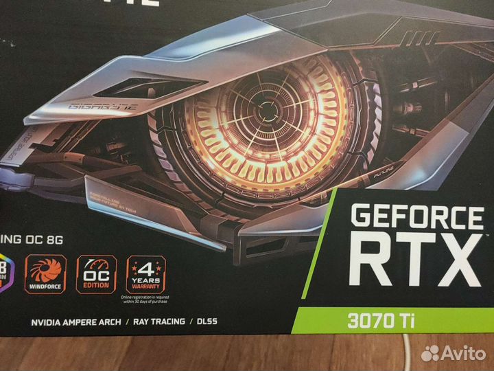 Видеокарта rtx 3070 ti