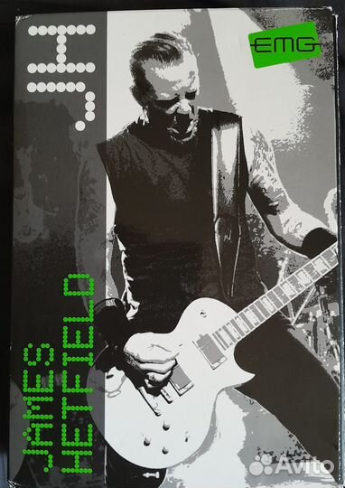 EMG JH James Hatfield Brushed Chrome colour USA