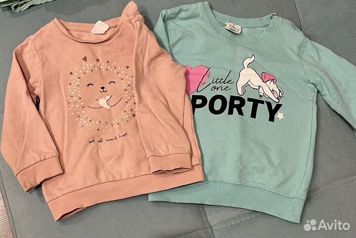 Кофты на девочку 92