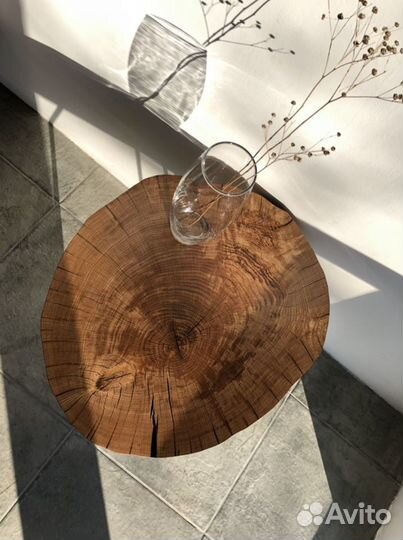 Стол из спила дуба